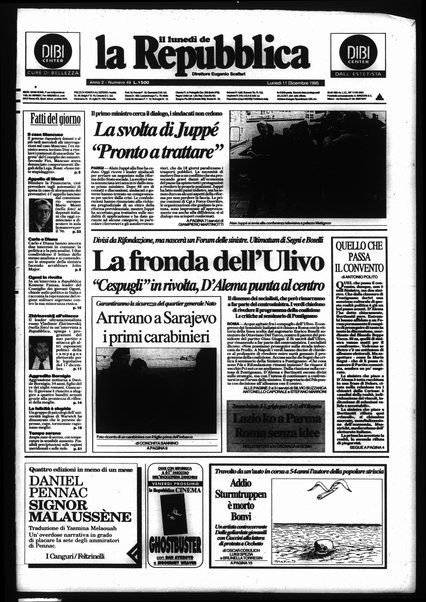 Il lunedì de La repubblica